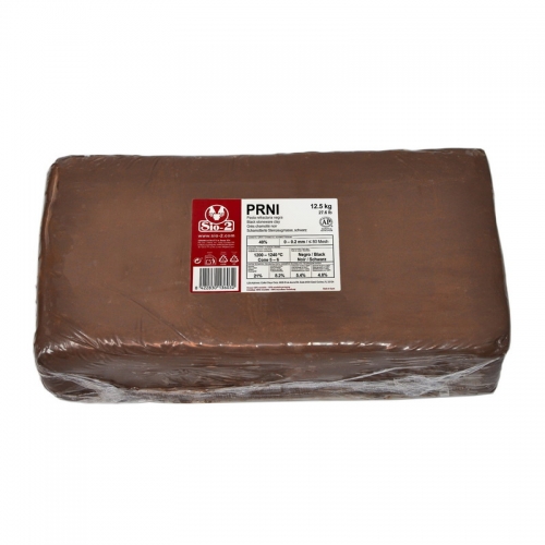SIO-2® PRNI - Black Stoneware Clay with Impalpable Grog, 27.6 lb